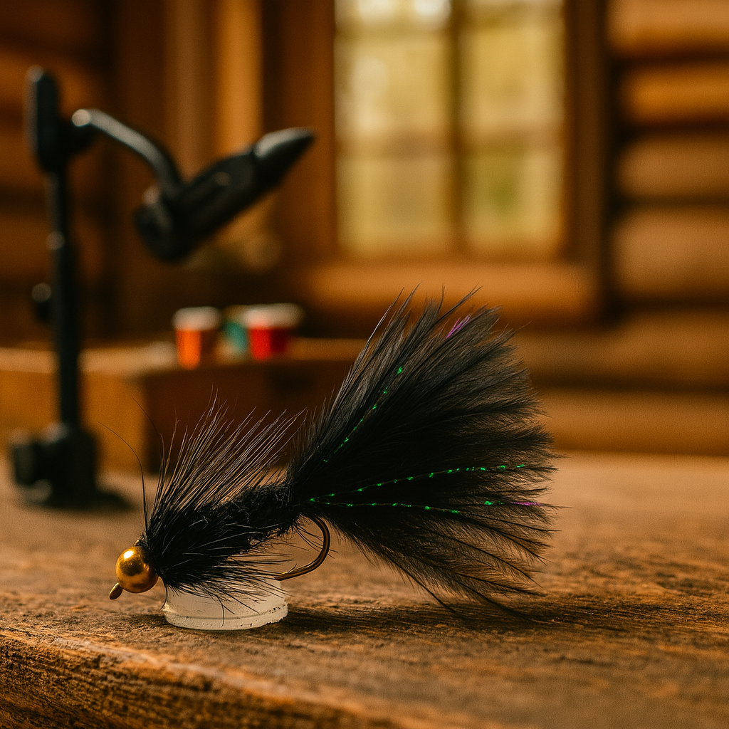 Beadhead Woolly Bugger Black
