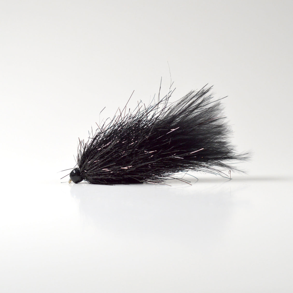 Tungsten Beadhead Leech Black/Red