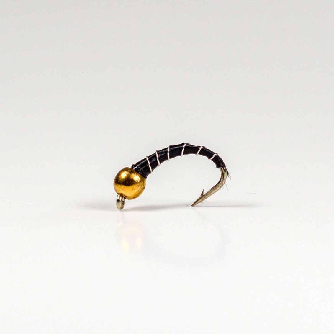 Tungsten Beadhead Zebra Midge