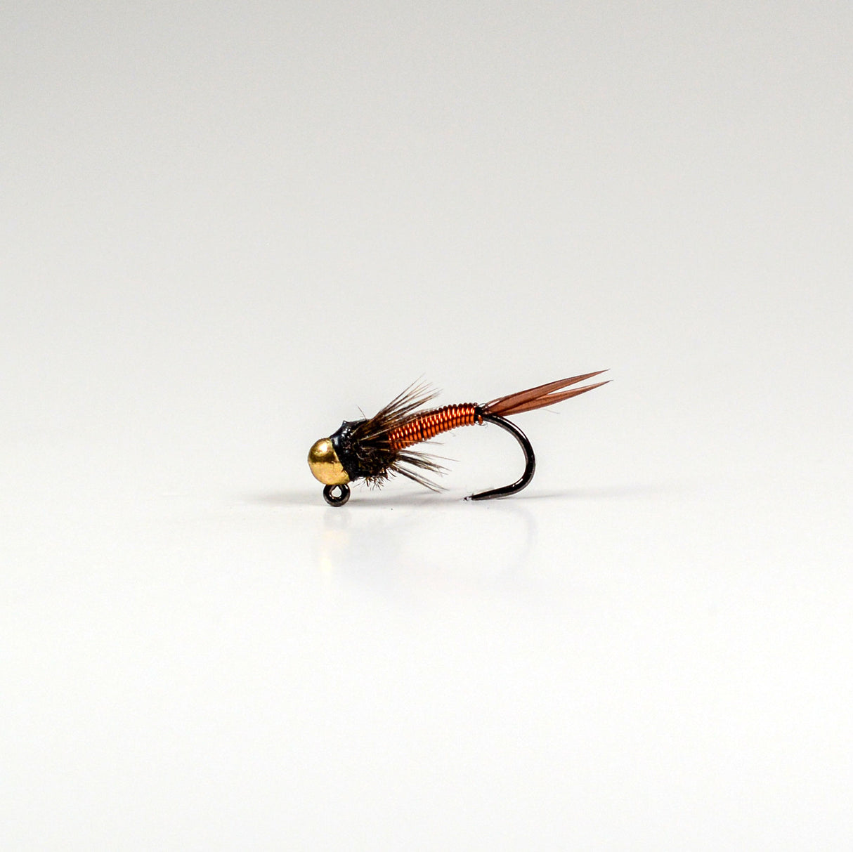 Tungsten Jighead Copper John Barbless