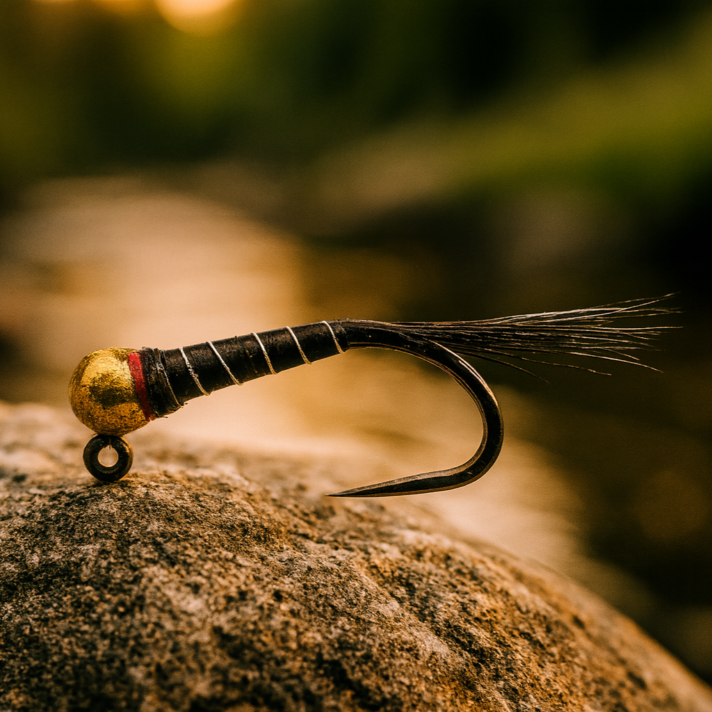 Tungsten Jighead Hot Collar Perdigon Nymph Barbless