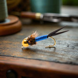 Beadhead Copper John Blue