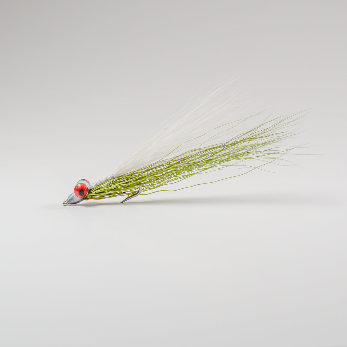 Clouser Minnow Olive/White