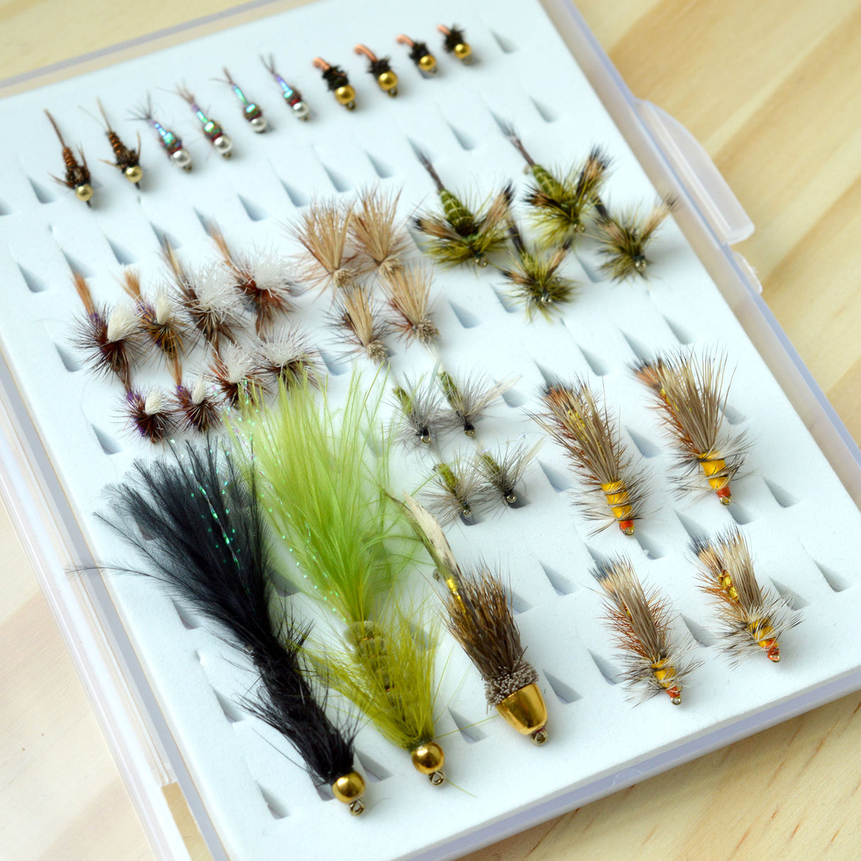 River Essentials Fly Kit (37 Flies Total)
